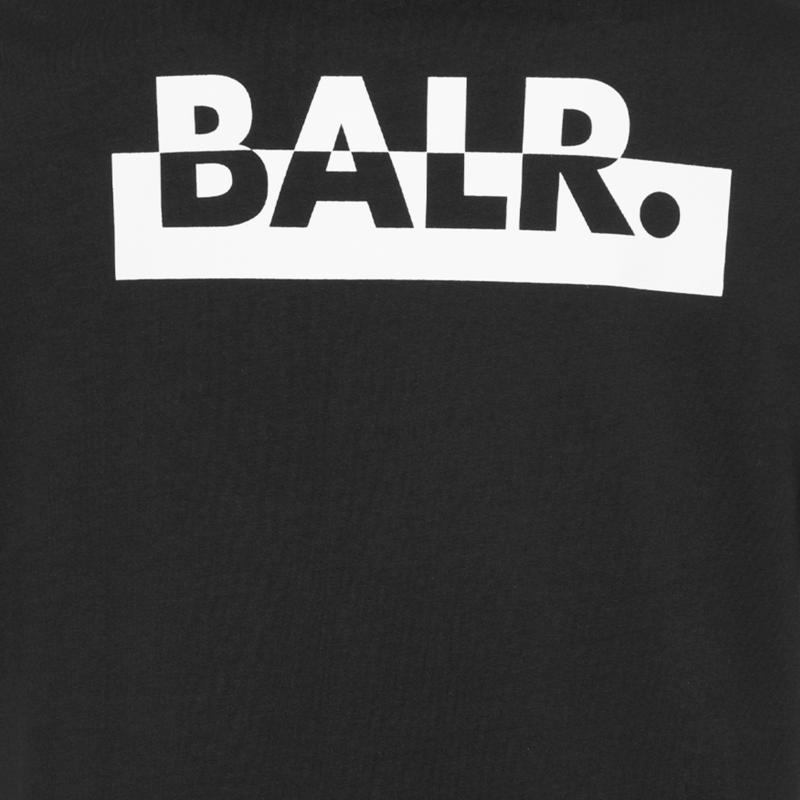 Contrasting Logo Loose T-shirt Black Contrasting Logo Loose T-shirt Black