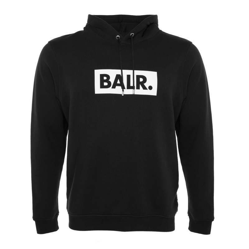 Black Club Hoodie Front Black Club Hoodie Front