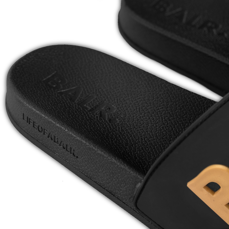 BALR. Slider Black and Gold BALR. Slider Black and Gold