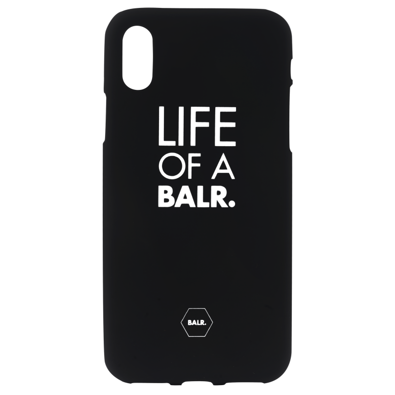 Balr Loab Silicone Iphone X Case Black balr kopen in de aanbieding Balr Loab Silicone Iphone X Case Black balr kopen in de aanbieding