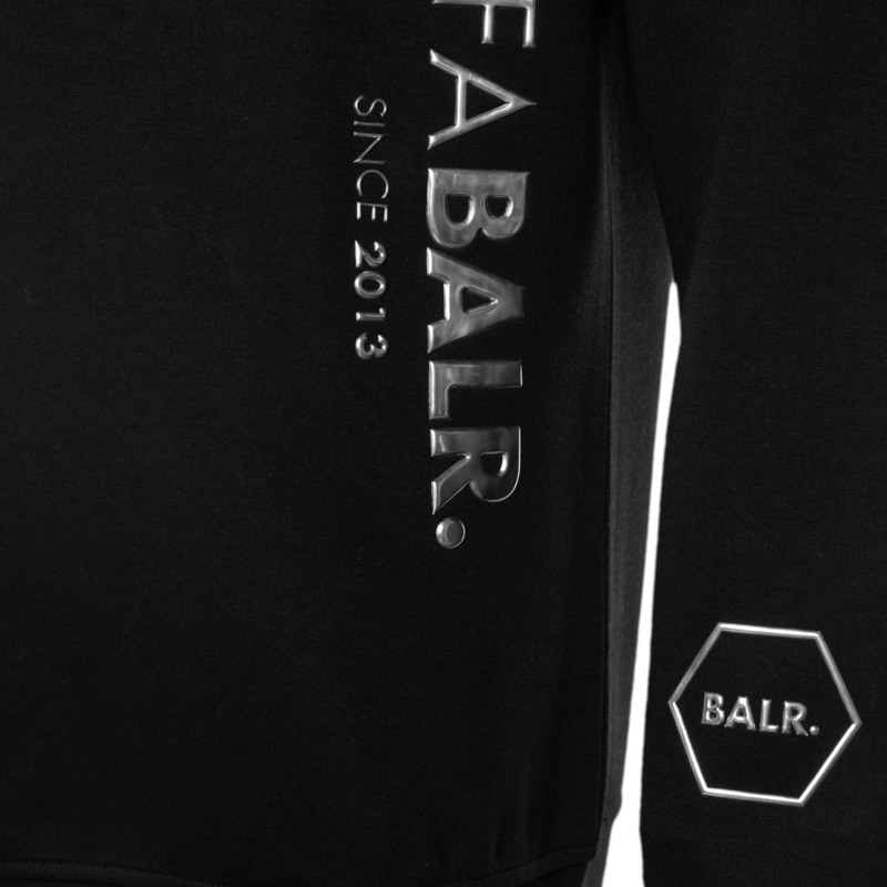 CC BALR. Straight Hoodie Zwart CC BALR. Straight Hoodie Zwart