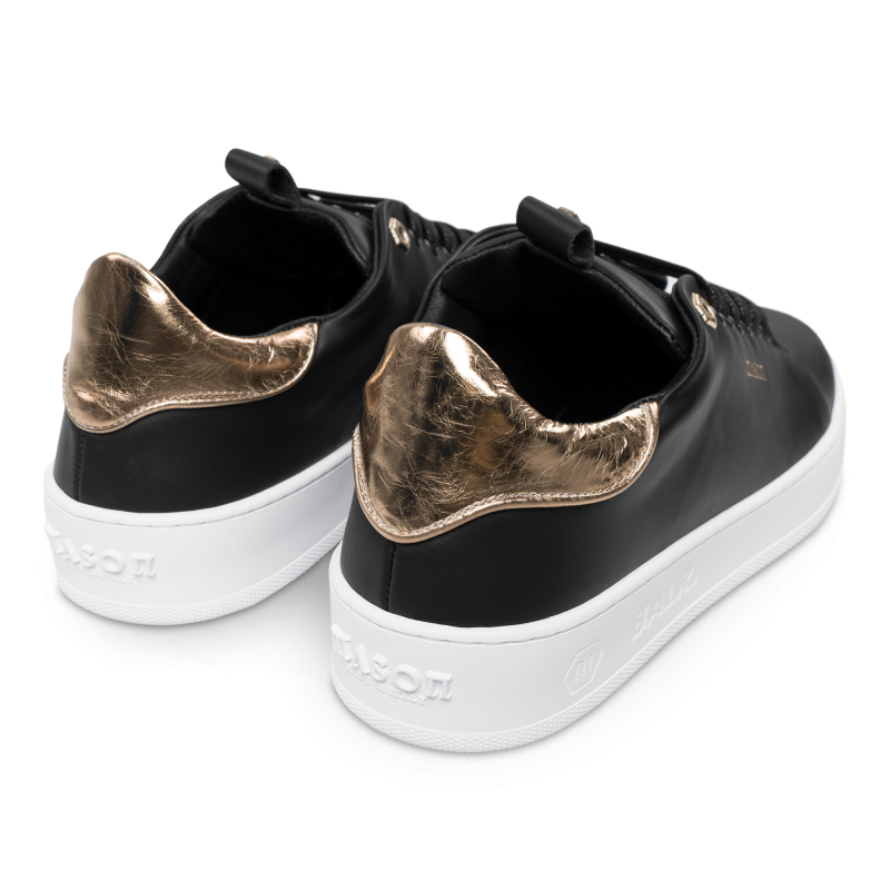 BALRxMasonGarments Roma Sneakers Black Back BALRxMasonGarments Roma Sneakers Black Back