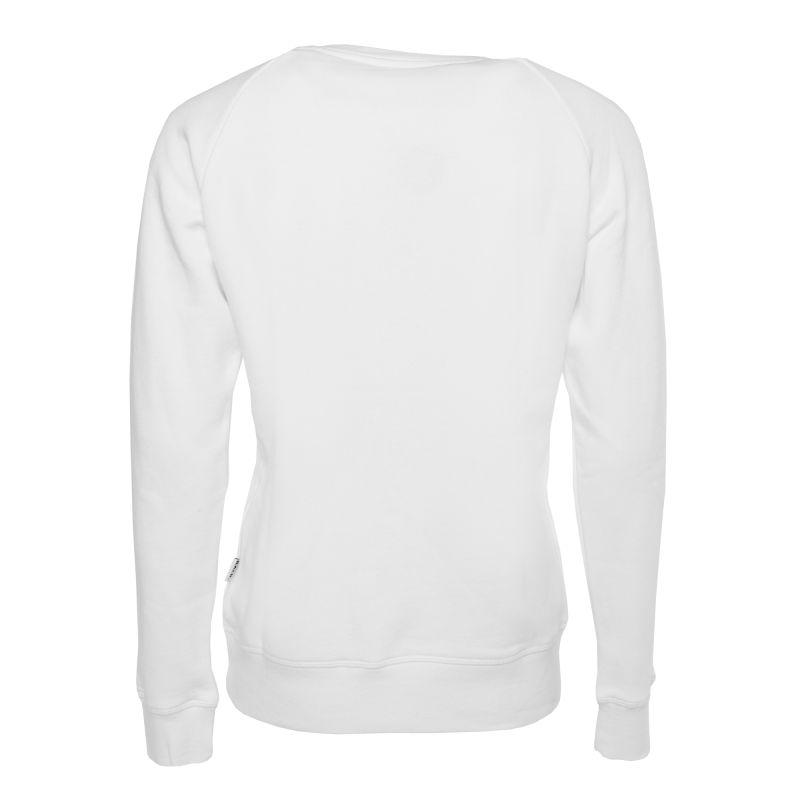 Women Club Crew Neck Sweater White | The Official BALR. website. Wired ...