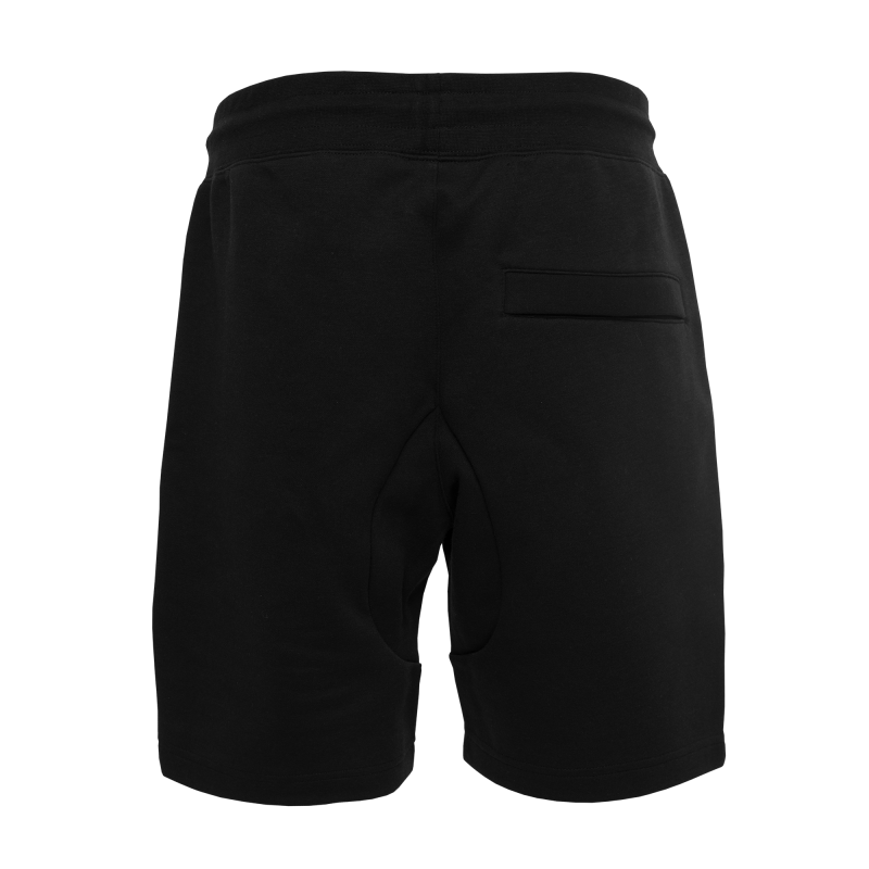 black sweat shorts