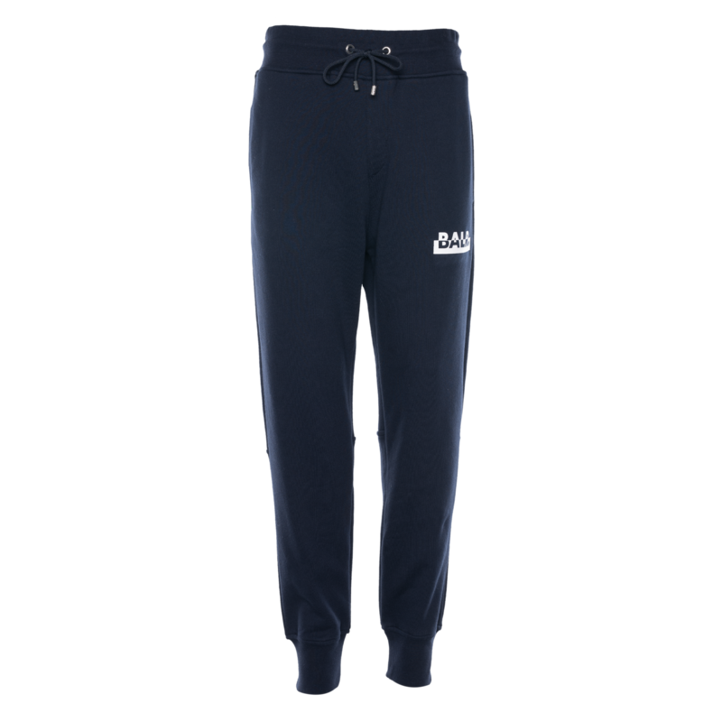 Contrasting Logo Straight Sweatpants Navy | The Official BALR. website ...