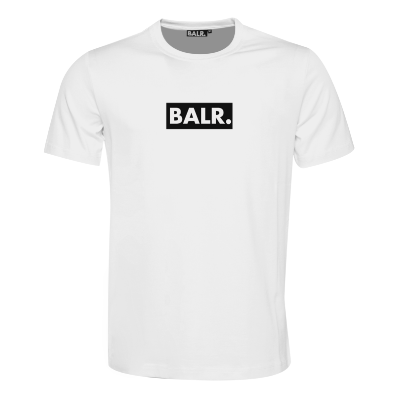 BALR. Black Label - Club T-Shirt White Front BALR. Black Label - Club T-Shirt White Front
