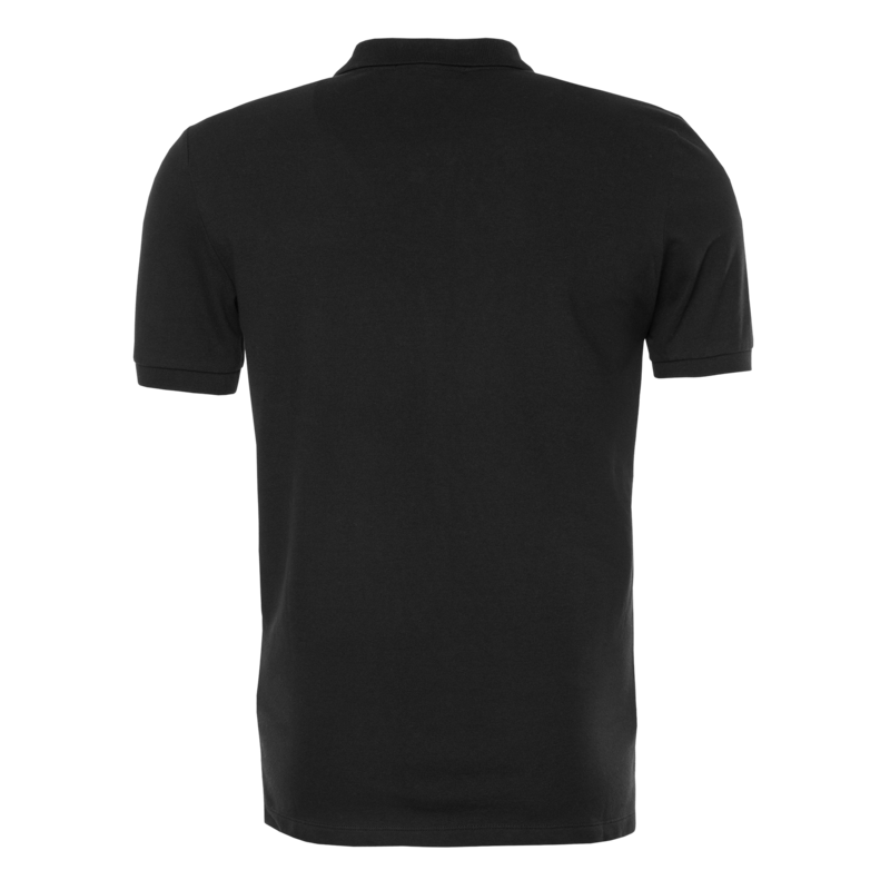 BALR. Gold Metal Plate Polo Shirt Black BALR. Gold Metal Plate Polo Shirt Black