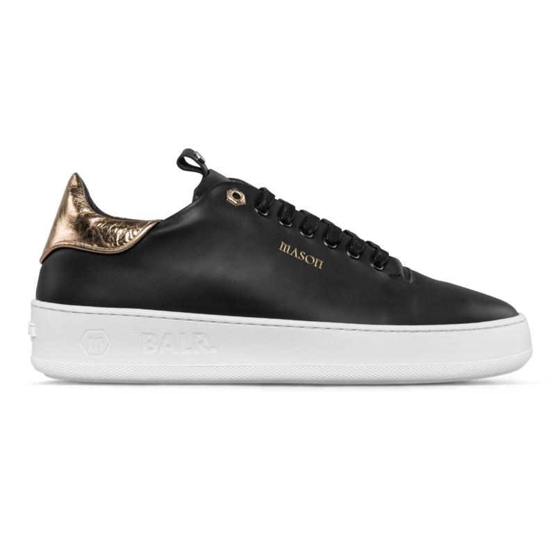 BALRxMasonGarments Roma Sneakers Black Side BALRxMasonGarments Roma Sneakers Black Side