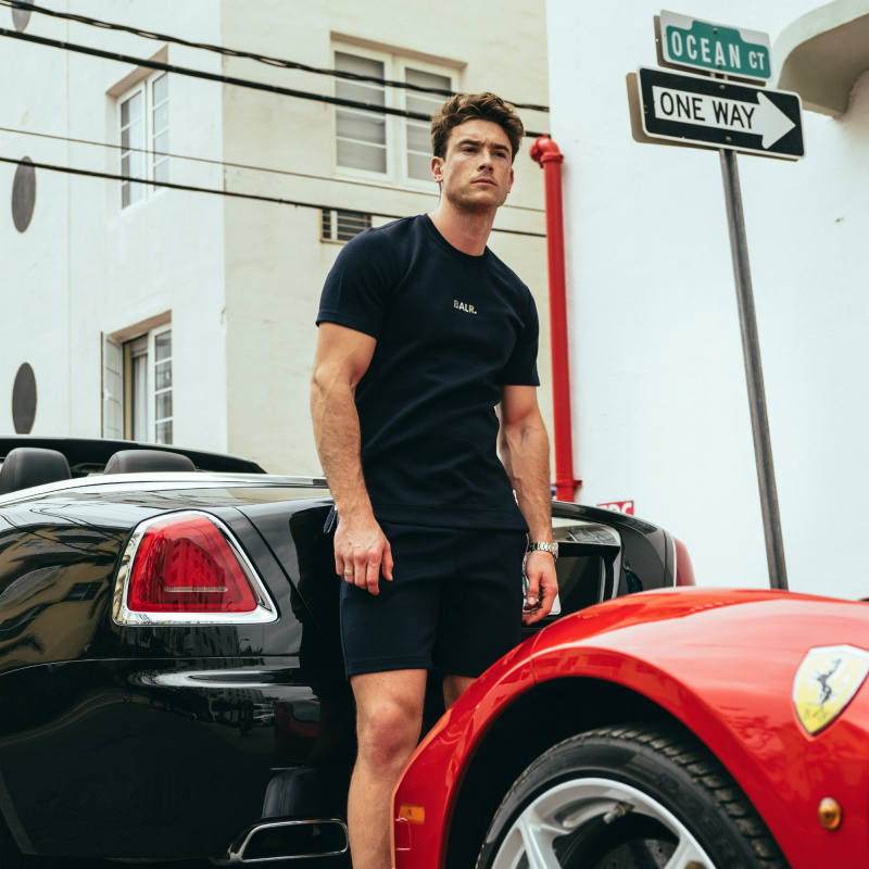 BALR. Q-Series Sweat Shorts Renewed Navy Lifestyle BALR. Q-Series Sweat Shorts Renewed Navy Lifestyle