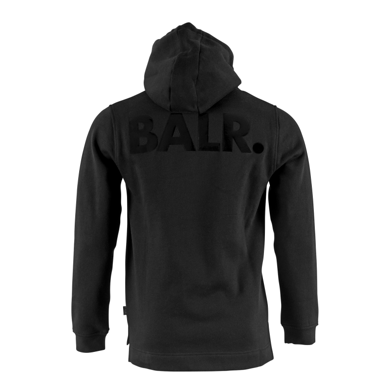 Black Pocket Hoodie Back Black Pocket Hoodie Back