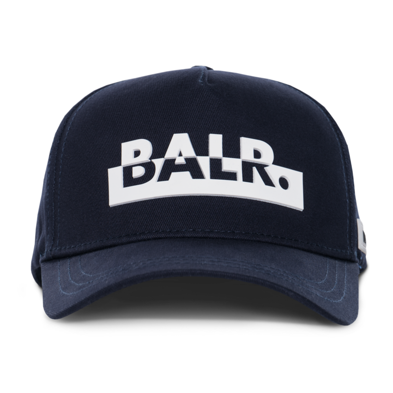 Contrasting Logo Cap Navy Contrasting Logo Cap Navy