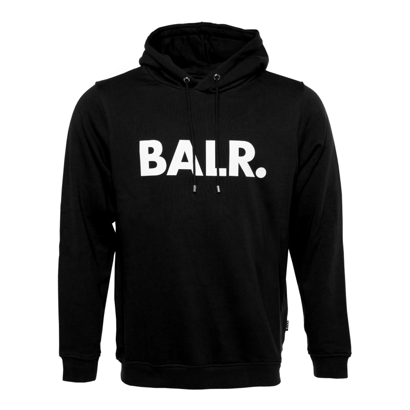 Black Brand Hoodie Front Black Brand Hoodie Front