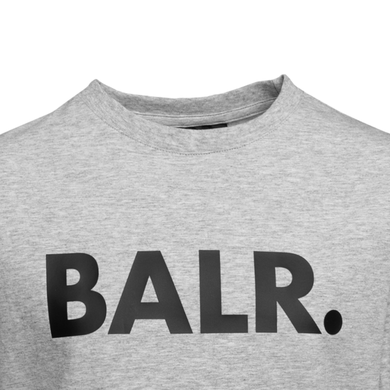 Brand T-Shirt Kids Grey Detail Brand T-Shirt Kids Grey Detail