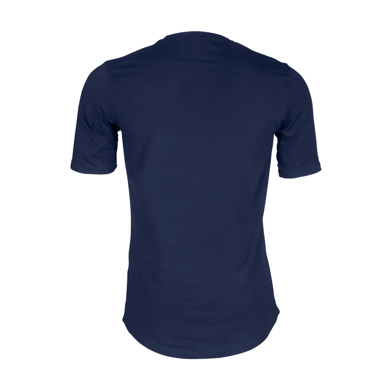 navy blue printed tshirt