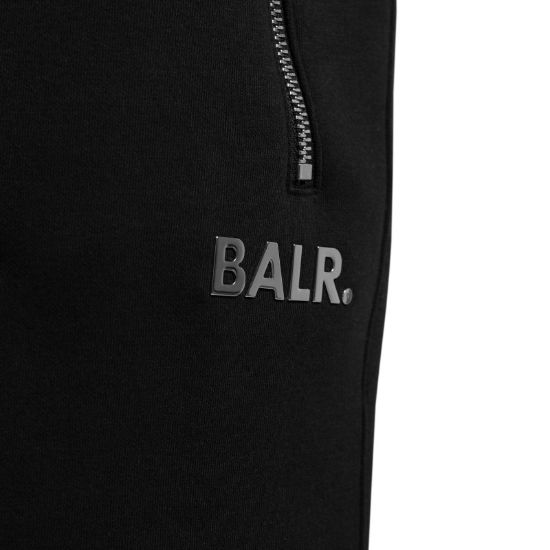 BALR. Q-Series Sweat Shorts Renewed Black Detail BALR. Q-Series Sweat Shorts Renewed Black Detail