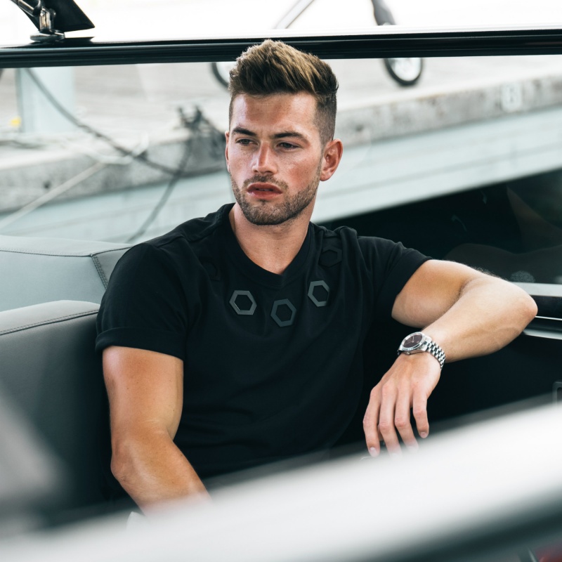 Black Hexagon Shirt Lifestyle Black Hexagon Shirt Lifestyle