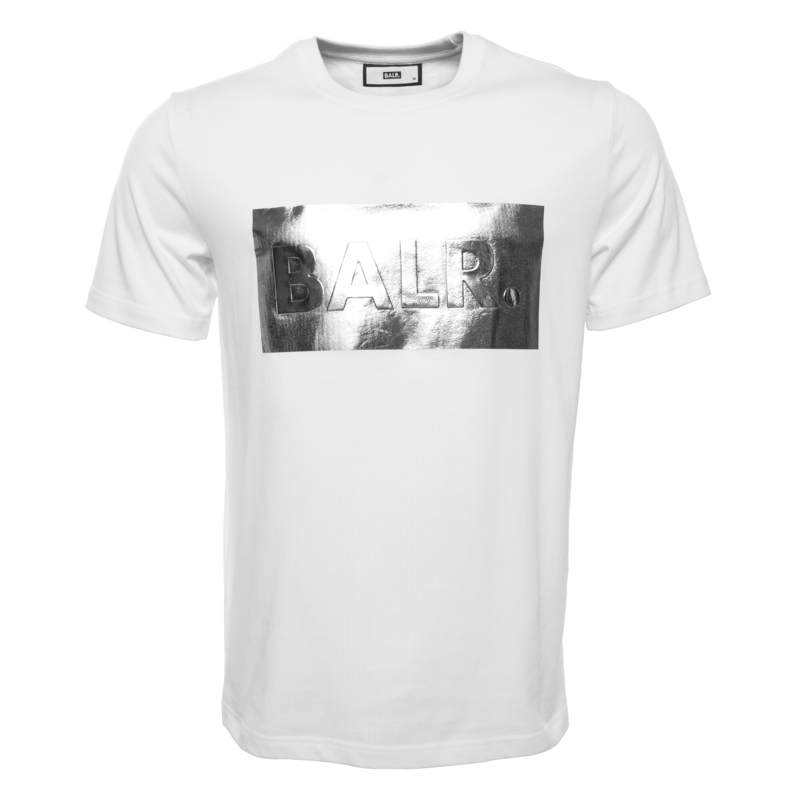 Silver Club Straight T-shirt White Silver Club Straight T-shirt White