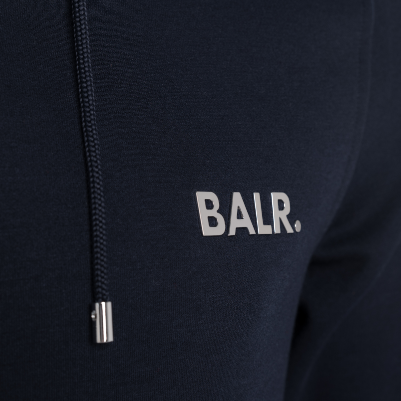 BALR. Q-series Zipped Hoodie Navy Detail BALR. Q-series Zipped Hoodie Navy Detail