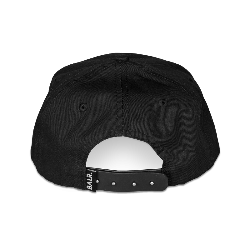 Achterzijde BALR. Classic Cotton Cap Zwart-op-Zwart Achterzijde BALR. Classic Cotton Cap Zwart-op-Zwart