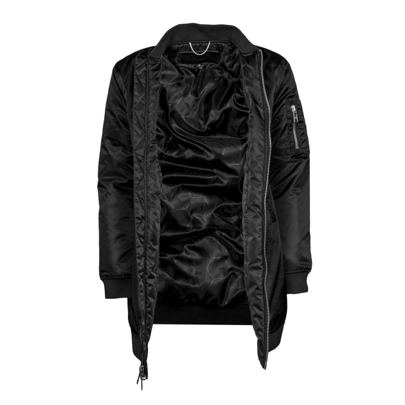 Women Oversized Bomber Jacket Open Women Oversized Bomber Jacket Open