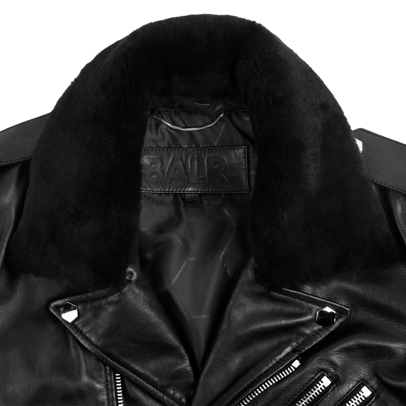 Women Leather Biker Jacket Collar Women Leather Biker Jacket Collar